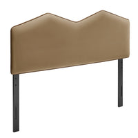 Modway - Cosette Performance Velvet Tête de lit Queen size, Taupe-Velours de performance résistant aux taches
