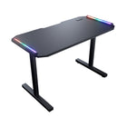 Cougar - DEIMUS 120 Bureau de jeu RGB - Noir-Effets lumineux RGB à double face