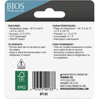 BIOS Professional - Thermomètre numérique de réfrigérateur et congélateur-6