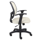 Brassex - Kelvis Chaise de bureau - crème-Mécanisme papillon