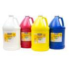 Handy Art - Peinture tempera petits maîtres - Kit de 4 gallons - Blanc, Jaune, Rouge, Bleu-Bonne qualité et choix économique pour le jeune artiste