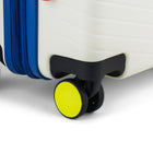 Reebok - GO Collection Ensemble de bagages rigides 2 pièces - Blanc-Grande valise comprenant une serrure à combinaison TSA intégrée