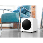 Kanto - Subwoofer de 8 po amplifié et scellé, 300 W - Blanc mat-Entrée ligne RCA G/D