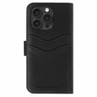 Ideal of Sweden - Coque Magnet& Wallet avec MagSafe pour iPhone 16 Pro Max - Noire-Conception antichoc avec des bords surélevés pour protéger l’écran et l’appareil photo