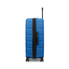 Swiss Mobility - Valsie d'enregistrement rigide 30po de la collection QUAD - Bleu-Poignées supérieures renforcées