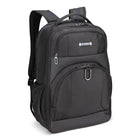 Nextech - Sac à dos de voyage avec compartiment pour ordinateur portable jusqu'à 16 po - 32 L, Noir -La capacité de 32 litres offre beaucoup d'espace avec 5 compartiments à fermeture éclair et une poche RFID pour plus de sécurité