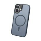 TUFF8 - iPhone 16 -  GlideGuard Mag Rugged Case - Bleu nuit-Couche antichoc : La couche antichoc étanche à l'air ajoute une protection supplémentaire contre les chutes accidentelles. Testé selon la norme MIL-STD jusqu'à 8FT