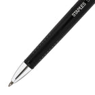 Staples - Stylos Sonix à encre gel – 0,7 mm – noir – paquet de 12-Encre gel qui saute aux yeux grâce aux couleurs vives