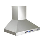KUCHT KRH3610A 36 po Hotte murale - 900 CFM - Acier inoxydable-La hotte professionnelle est équipée de ventilateurs puissants pouvant atteindre 900 CFM offrant plusieurs niveaux de débit d’air et captant la fumée et les odeurs de cuisson dans un fonctionnement silencieux