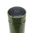 TUFF8 - Bouteille d'eau avec indicateur de température - vert-La bouteille isotherme TUFF8 a une capacité de 500 mL