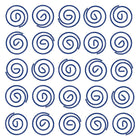 JAM Paper - Trombones ronds - bleu foncé - paquet de 50-Ces trombones colourés sont parfaits pour organiser les papiers à la maison, à l'école ou au bureau