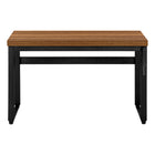 Monarch Specialties - 7675 Bureau 48 po L - Hauteur Adjustable Noyer/Metal Noir-Assemblage requis: des instructions illustrées et tout le matériel sont fournis pour plus de commodité (des outils supplémentaires peuvent être nécessaires)