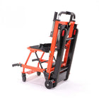 Mobile StairLift - Helix - Fauteuil roulant d’escalier portable - couleurs assorties-Commandes indépendantes des chenilles et loquets de sécurité arrière maintenant le fauteuil roulant en toute sécurité pendant l’utilisation