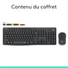 Logitech MK295 ensemble silencieux clavier/souris - graphite-Portée WiFi (en mètres) : 10 m (32,81 pi)