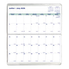 Blueline - Agenda Mensuel De Poche 18 Mois De Juillet 2026 À Décembre 2027 - 6 1/2 po H x 3 1/2 po l - Motif Animaux - Bilingue-Reliure piqûre à cheval