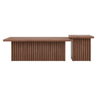 Modway - Render Nidification Tables basses Ensemble de 2 - Noyer-Assemblée requise