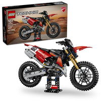 LEGO - Technic La moto Ducati Desmo450 MX Factory-Alimentez la passion pour les véhicules d’action avec cette moto Ducati