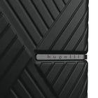 Bugatti - Valise d'enregistrement 30po à roulettes pivotantes de la collection Berlin - Charbon-Intérieur organisé avec poches et sangles de maintien