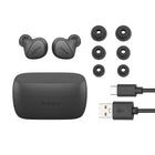 Jabra - Écouteurs intra-auriculaires Elite 3 True Wireless - Gris foncé-Pile au lithium-ion, rechargeable