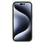 Blu Element - Coque Silicone avec MagSafe pour iPhone 16 Pro Max - Vert olive-Élégant et mince