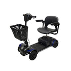 Mobile Patient Lift - Eleanor Scooter électrique motorisé - 41,3 po L x 19 po l x 34,6 po H - Bleu-Vitesse maximale de 5 mi/h avec réglages de vitesse variables pour une conduite contrôlée