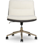 Elle Décor - Fauteuil de bureau Ariana Criss-Cross-Revêtu d’un tissu doux et luxueux pour un style et une sensation de confort et de chic