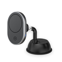 Mighty Mount - Support de chargeur sans fil MagSafe 15W - Nouvelle base à ventouse-Précision MagSafe : sécurisez votre téléphone avec une attraction magnétique pure