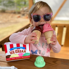 Melissa & Doug - Glace Chopper & Stack-Les boulettes de glace se conservent soigneusement dans le solide contenant en plastique du pot de glace