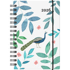 Socadis - W. Maxwell Agenda 2026 Baro - 5.25 po x 8 po - Paon - Bilingue-Janvier à décembre 2026