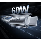 Torras - Câble de charge rapide USB-C Iceflow 60 W - 79 po - Noir-Charge à basse température