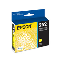 Epson - Cartouche d'encre 252 - Capacité standard - Jaune-Qualité photo supérieure à celle des photos de labo