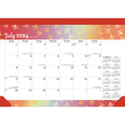 BrownTrout - 2024-2025 Plato Académique Abeilles Occupées Bloc-Notes - 35.56 x 25.4 cm-Grands Calendriers - Un seul coup d'œil sur ce bloc-notes spacieux donne une vue d'ensemble des semaines à venir