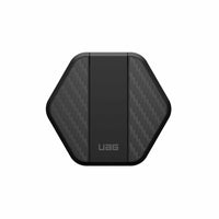 UAG - Tapis Chargement sans Fil Robuste MagSafe 15W, Noir-Incrustation légère en fibre de carbone