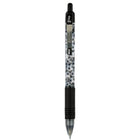 Zebra - Stylo à bille rétractable Z-Grip - 1.0 mm - Noir - Motifs de soccer assortis-
Barils de football amusants