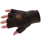 IMPACTO® 785-00 Moyen Paire Gant Anti-fatigue avec support de poignet élastique, demi-doigts, fabrication de néoprène-2