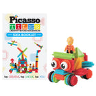 Picasso Tiles - Blocs de construction Hérisson - Ensemble de 116 pièces-Le bloc de construction en forme de hérisson de PicassoToys peut construire plus de 30 modèles créatifs avec des variations de pièces complémentaires pour offrir des possibilités ouvertes pour cultiver la créativité des enfants