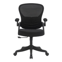 Brassex - Debbie Chaise de travail - noire-Profil mince