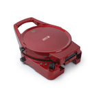 Chef commercial - Gril électrique antiadhésif d'intérieur et presse à panini de comptoir-FAIT DEUX FOIS PARTIE D'UN GRIL — Saisissez des légumes ou des brochettes de viande avec ce fantastique four à pizza de comptoir. Il s'ouvre à 180° et peut être utilisé facilement comme gril chaque fois que nécessaire avec une surface de cuisson de 95 pouces carrés.