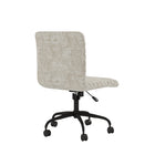 Brassex - Nestor Chaise de bureau - beige-Vérin hydraulique de 80 mm