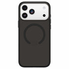 OtterBox - Étui Symmetry MagSafe avec Contrôle de la Caméra Mist pour iPhone 17 Pro Max - Brume noire-Technologie intégrée conçue pour prendre en charge une interaction transparente avec le contrôle de la caméra