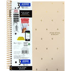 Five Star - Cahier Style 3 sujets - 120 pages - 11 po x 8,5 po - couleurs assorties-Numérisez, étudiez et organisez vos notes avec l'application Five Star