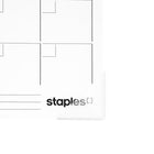 Staples - Sous-main non daté - 22" x 17" -  bilingue - 36 pages-22 po x 17 po