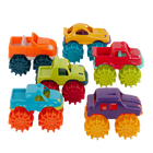 Battat - Camions monstres miniatures-Camions monstres miniatures : Petits camions monstres colorés et détaillés, idéaux pour les enfants aux petites mains débordant d’imagination