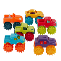 Battat - Camions monstres miniatures-Camions monstres miniatures : Petits camions monstres colorés et détaillés, idéaux pour les enfants aux petites mains débordant d’imagination
