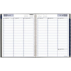AT-A-GLANCE - Agenda hebdomadaire/mensuel traditionnel 2025 - 11 po H x 8 1/2 po l - Gris - Bilingue-Format des pages : 11 po H x 8 1/2 po l