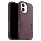 OtterBox - Étui Commuter MagSafe avec Contrôle de la Caméra pour iPhone 17 - Début de sentier Violet-Les couvercles de port bloquent la poussière et la saleté