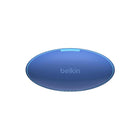 Belkin - SoundForm Nano​ Écouteurs sans fil pour enfants - Bleu-La résistance à l'eau IPX5 protège les écouteurs lorsque les enfants s'éclaboussent dans les flaques d'eau, se précipitent sous une pluie légère et jouent sans soucis.