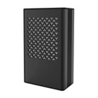 Victrola - Haut-parleur Bluetooth portable Music Edition 1 - Noir-Construction de haut-parleur en métal durable et élégante avec panneaux en TPU souple
