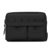 Edition22 - Lockpoint Sac frontal - Noir-Fabriqué en cuir PU
