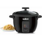Salton - cocotte à riz automatique et étuveuse - 10 tasses-Touche unique - riz léger parfait, cuit facilement 